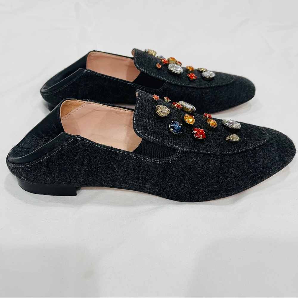 J. Crew Janie Jewel Convertible Loafer Flats